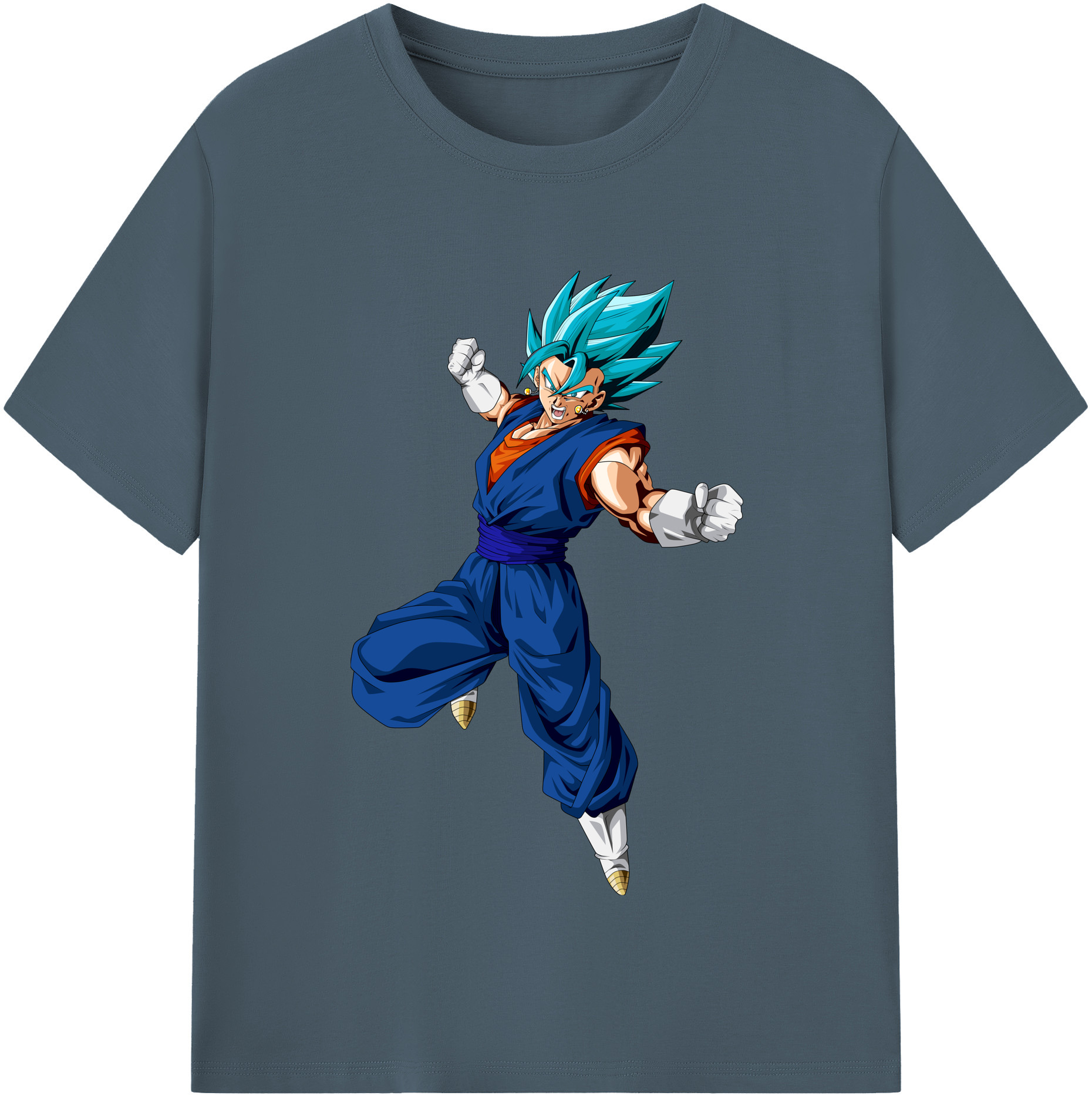 （画像用） ドラゴンボール ベジット DRAGON BALL Vegetto 綿100％半袖Tシャツ（フロントプリント）